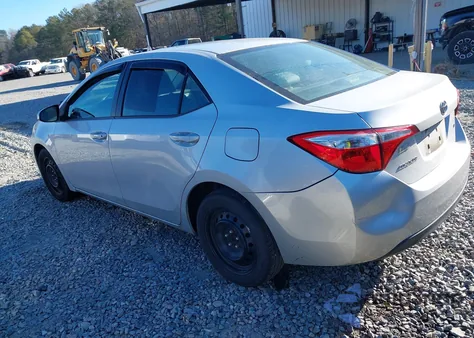 2016 Toyota Corolla Le из США, поврежденный, VIN 2T1BURHE4GC627785